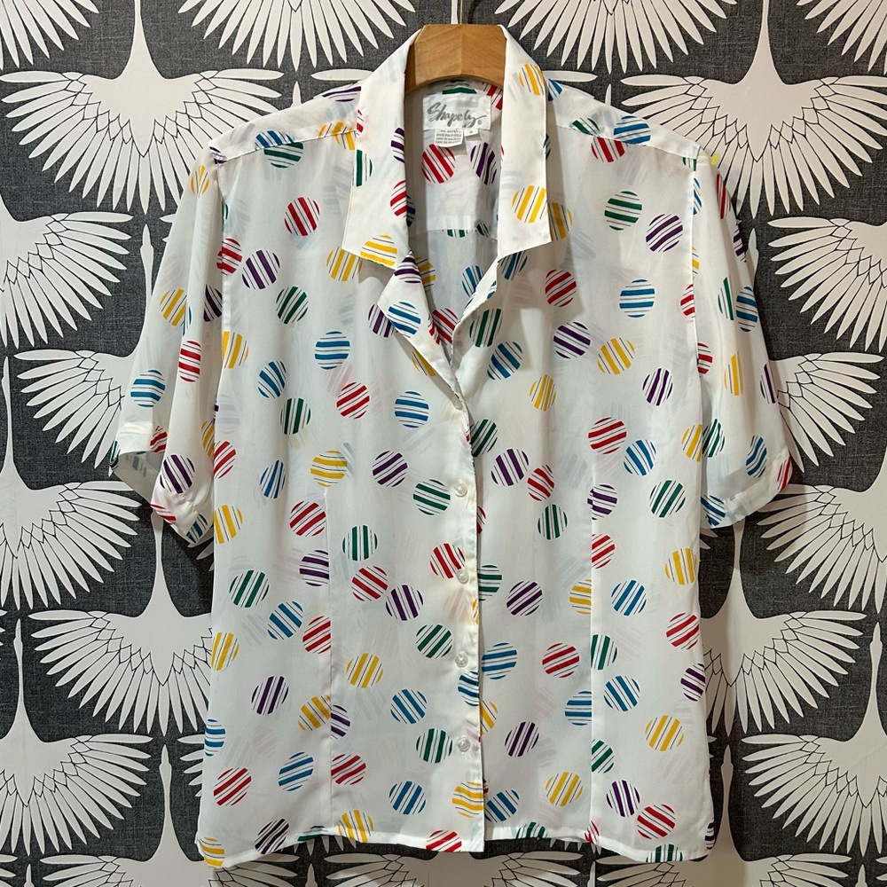 Women’s vintage sheer top